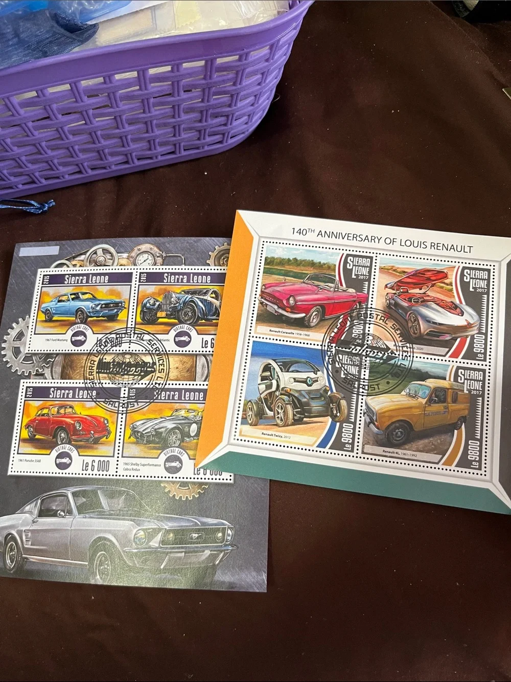 Commemorative Stamp Sheet - Multicolor